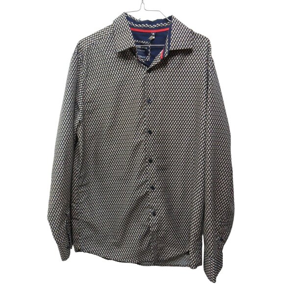 Silver Stone Collection Modern Fit Button-Down Shirt XL - Picture 1 of 9